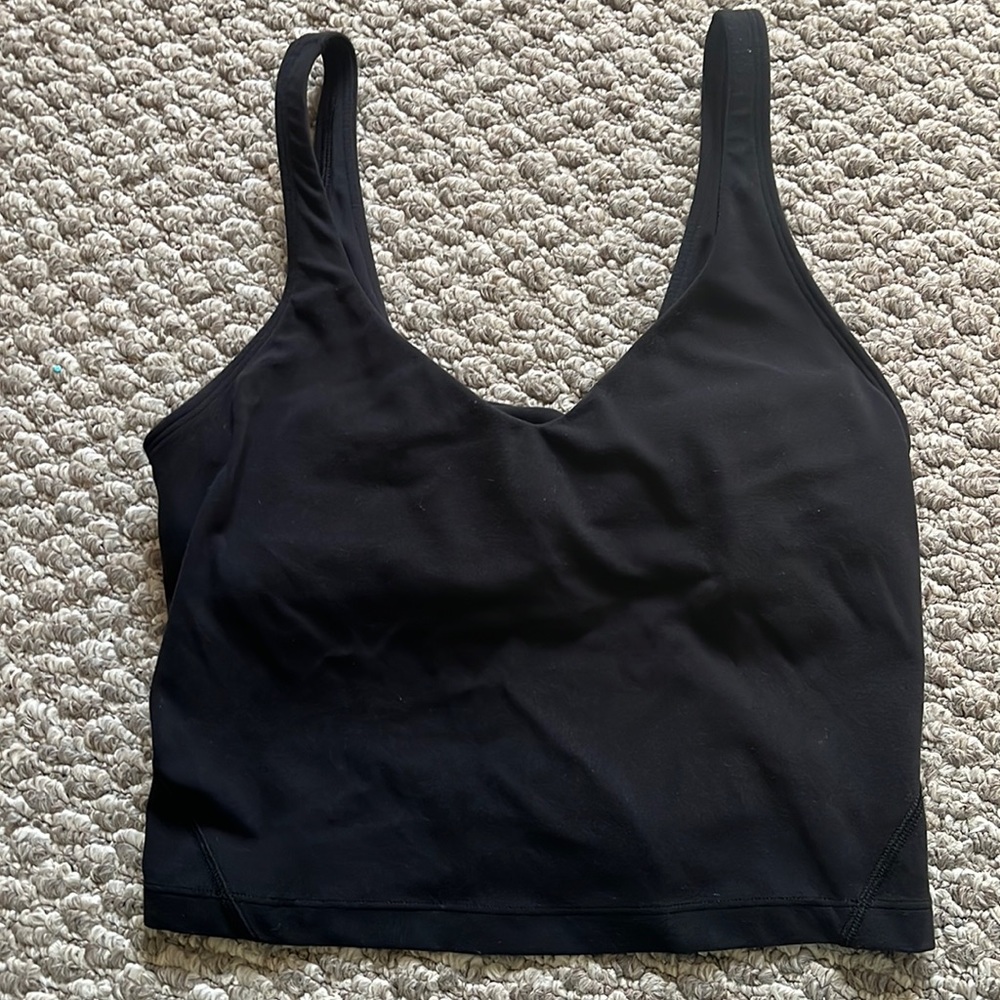 Black lululemon align top